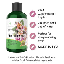 Load image into Gallery viewer, Professional Plumeria Liquid Fertilizer - 2-5-4 Nutrient Blend - 8 oz