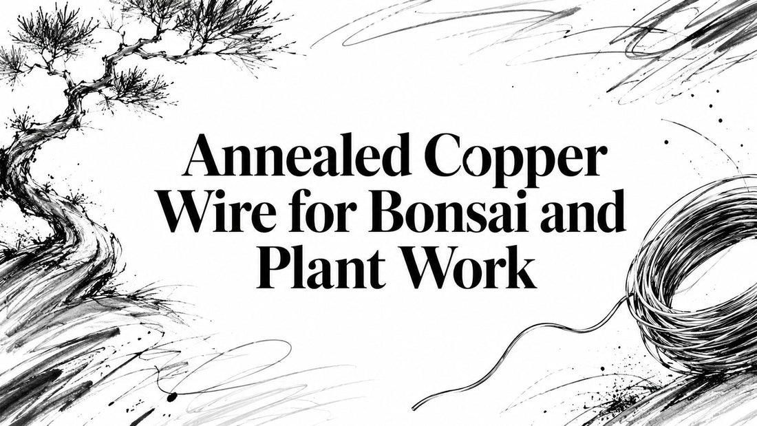 Annealed Copper Wire for Bonsai and Plant Work