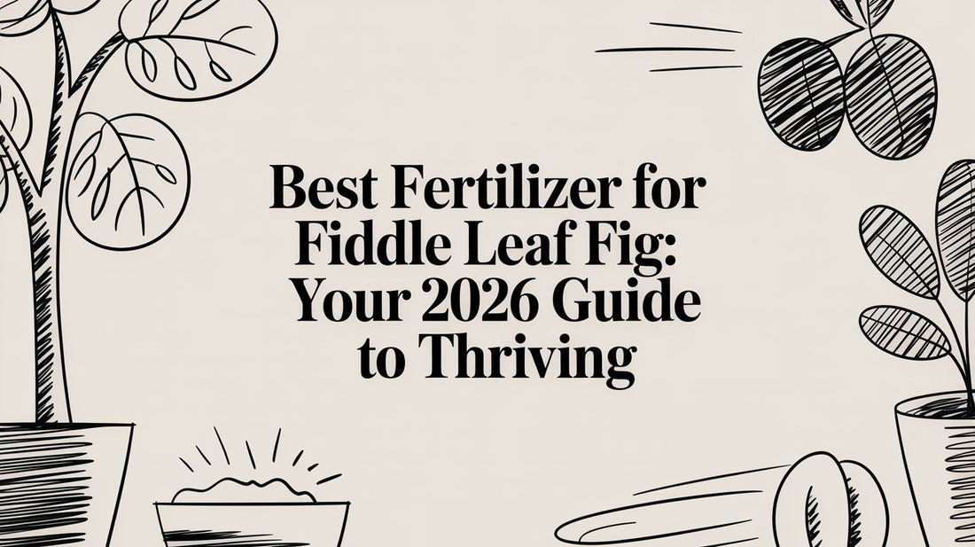 Best Fertilizer For Fiddle Leaf Fig: Your 2026 Guide to Thriving