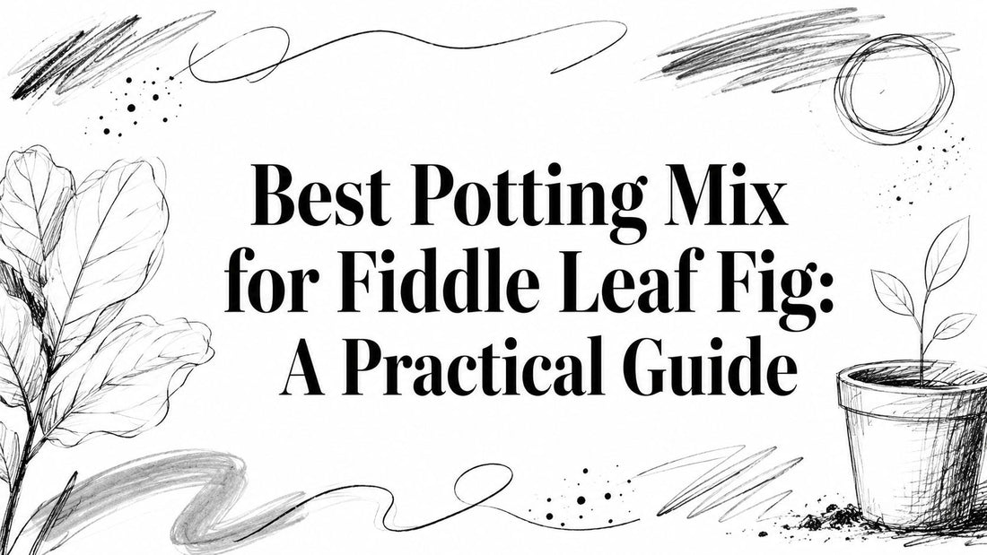 Best Potting Mix for Fiddle Leaf Fig: A Practical Guide