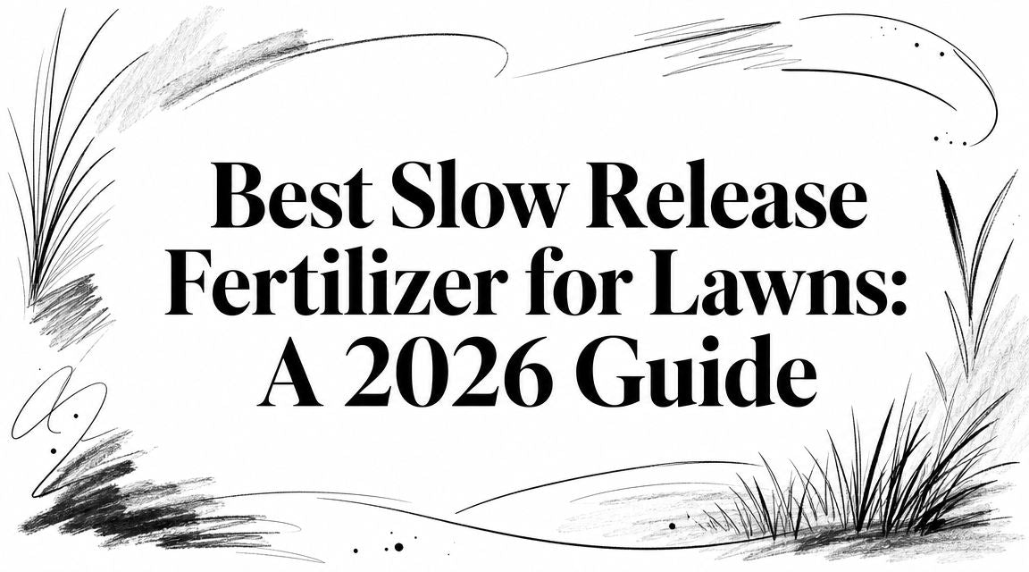 Best Slow Release Fertilizer for Lawns: A 2026 Guide