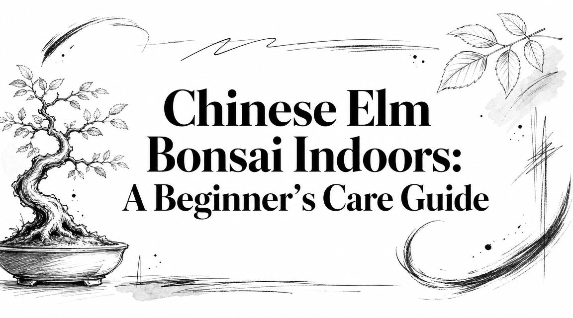 Chinese Elm Bonsai Indoors: A Beginner's Care Guide