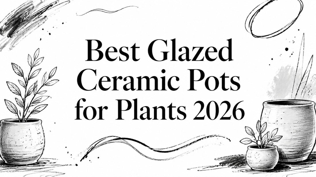 Best Glazed Ceramic Pots for Plants 2026