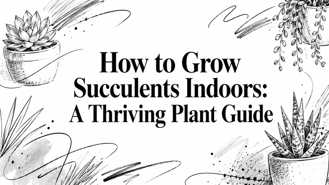 How to Grow Succulents Indoors: A Thriving Plant Guide