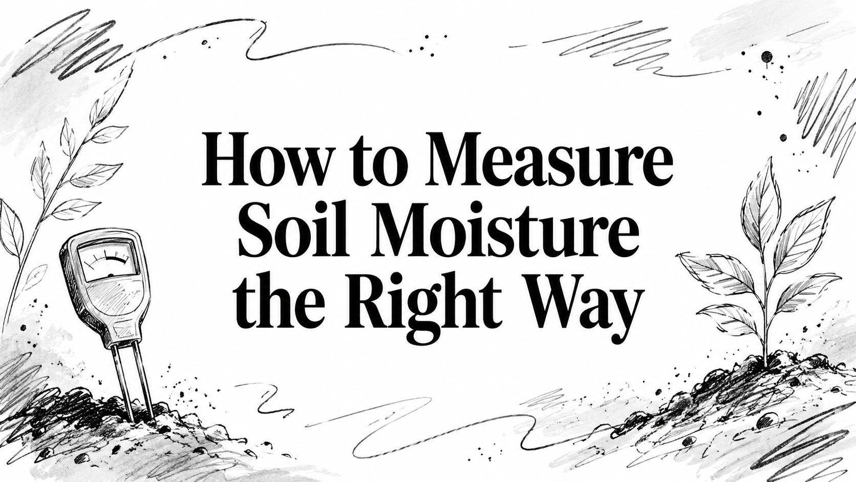 How to Measure Soil Moisture the Right Way