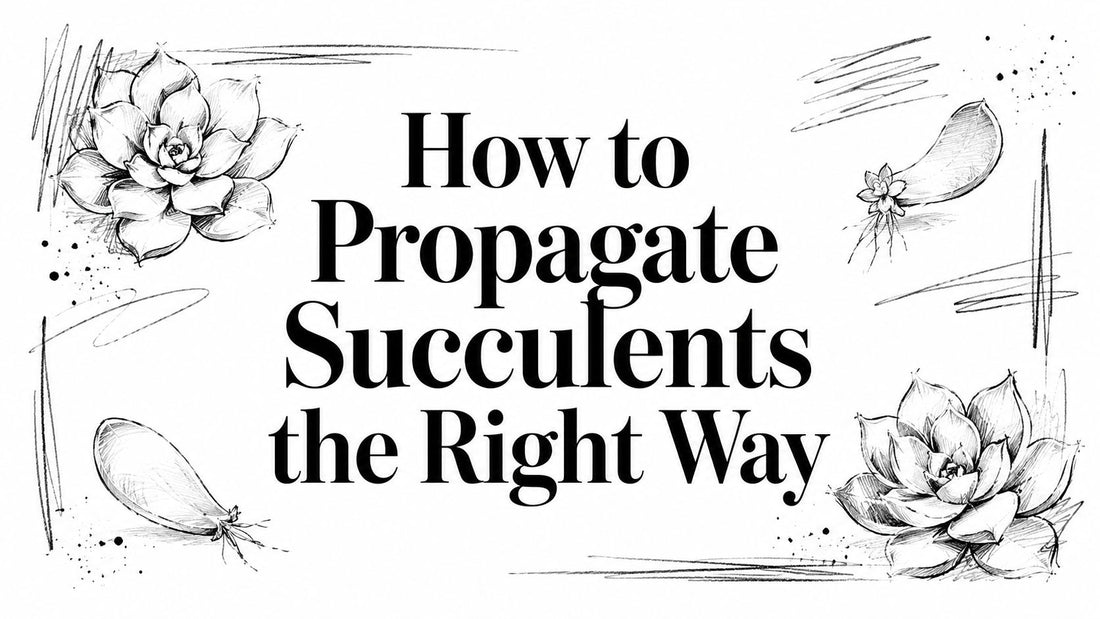 How to Propagate Succulents the Right Way