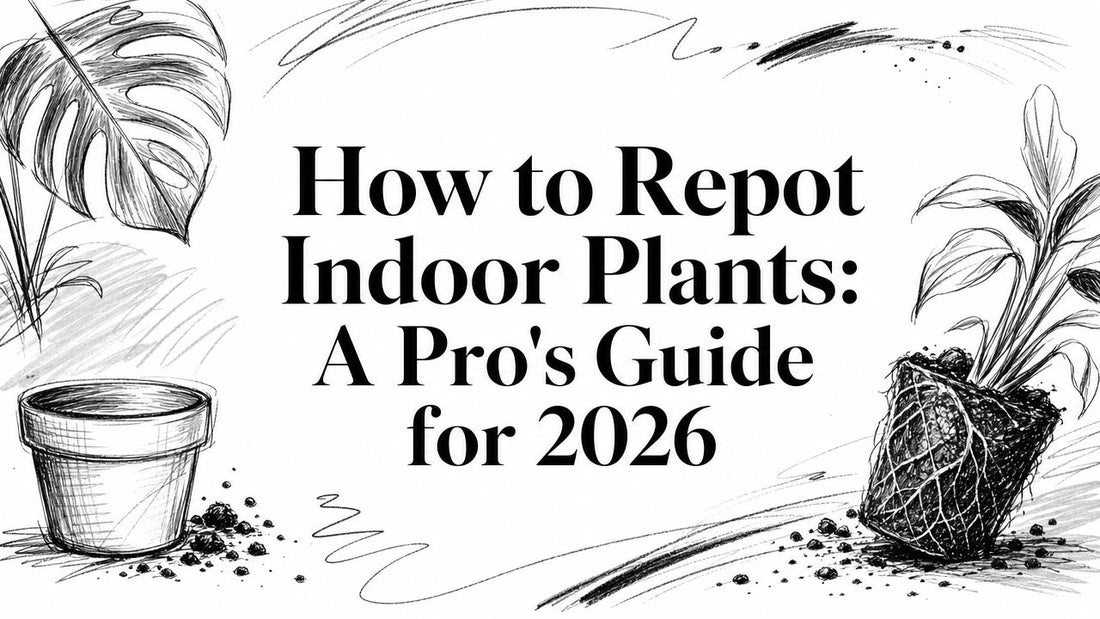 How to Repot Indoor Plants: A Pro's Guide for 2026