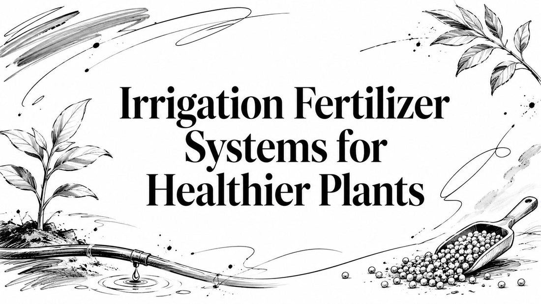 Irrigation Fertilizer Systems for Healthier Plants
