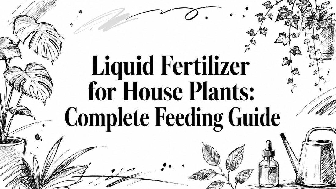 Liquid Fertilizer for House Plants: Complete Feeding Guide