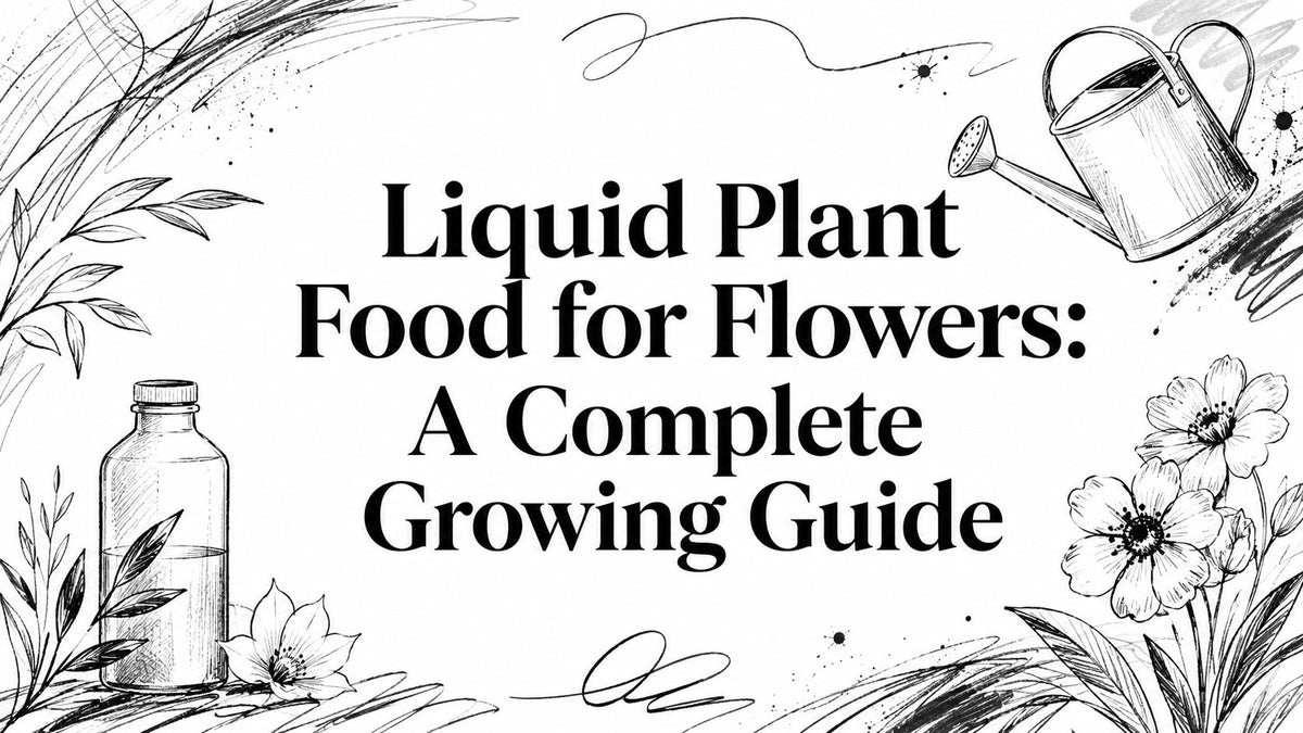 Liquid Plant Food for Flowers: A Complete Growing Guide