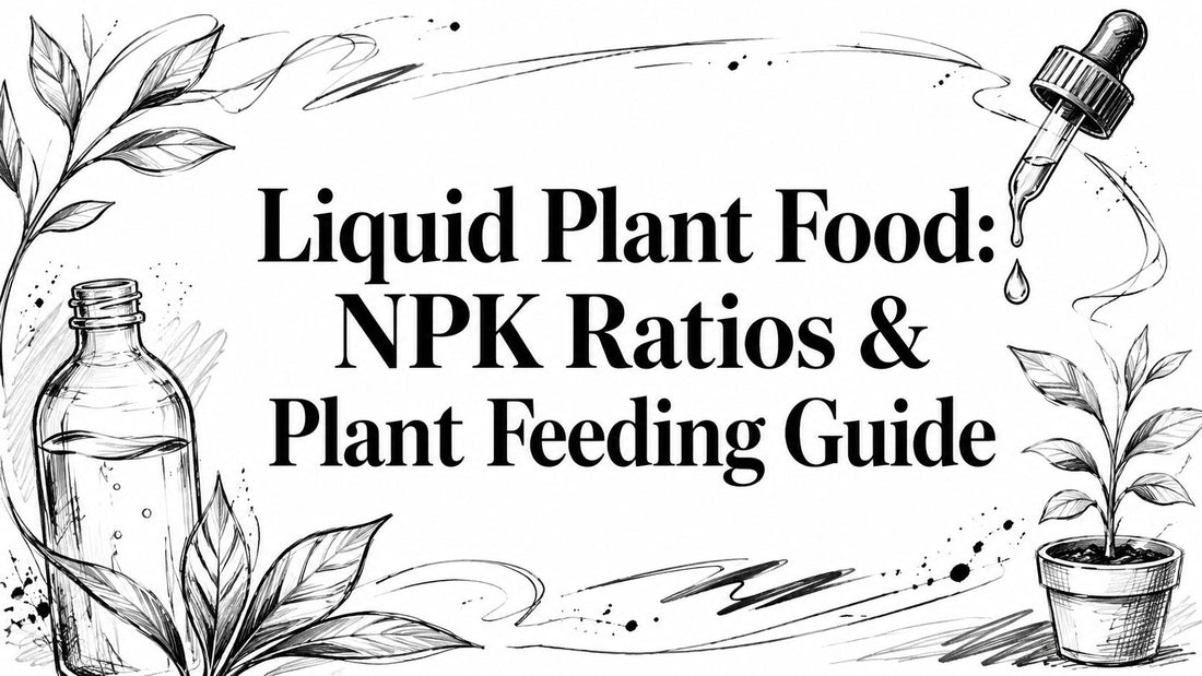 Liquid Plant Food: NPK Ratios & Plant Feeding Guide