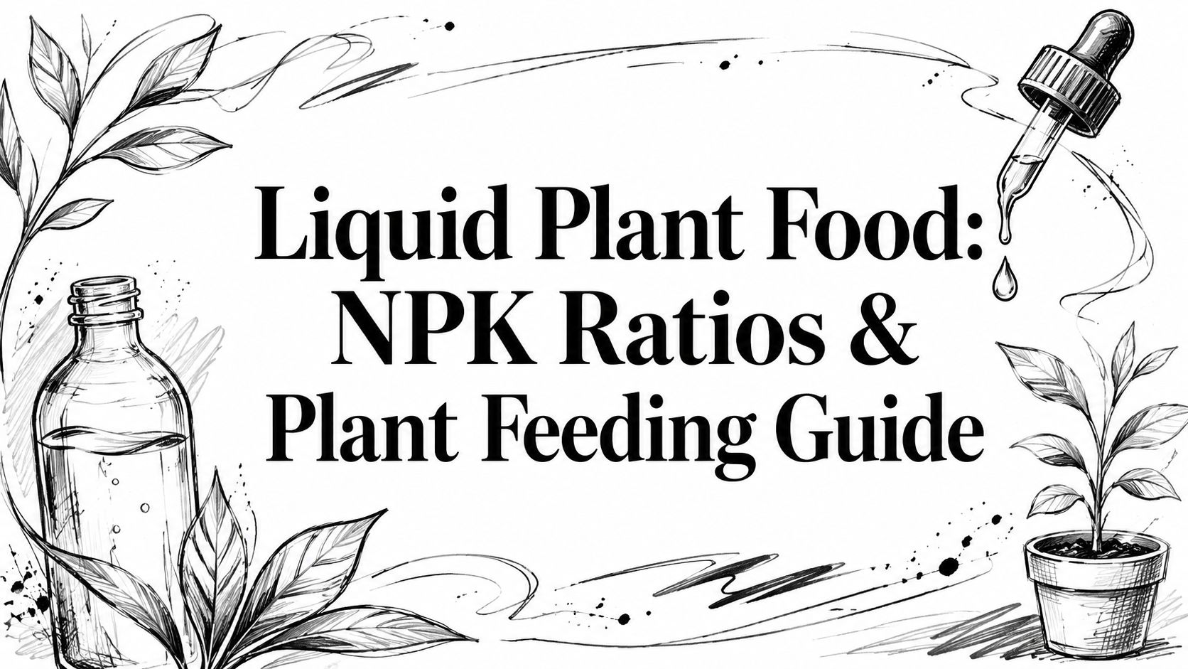 Liquid Plant Food: NPK Ratios & Plant Feeding Guide