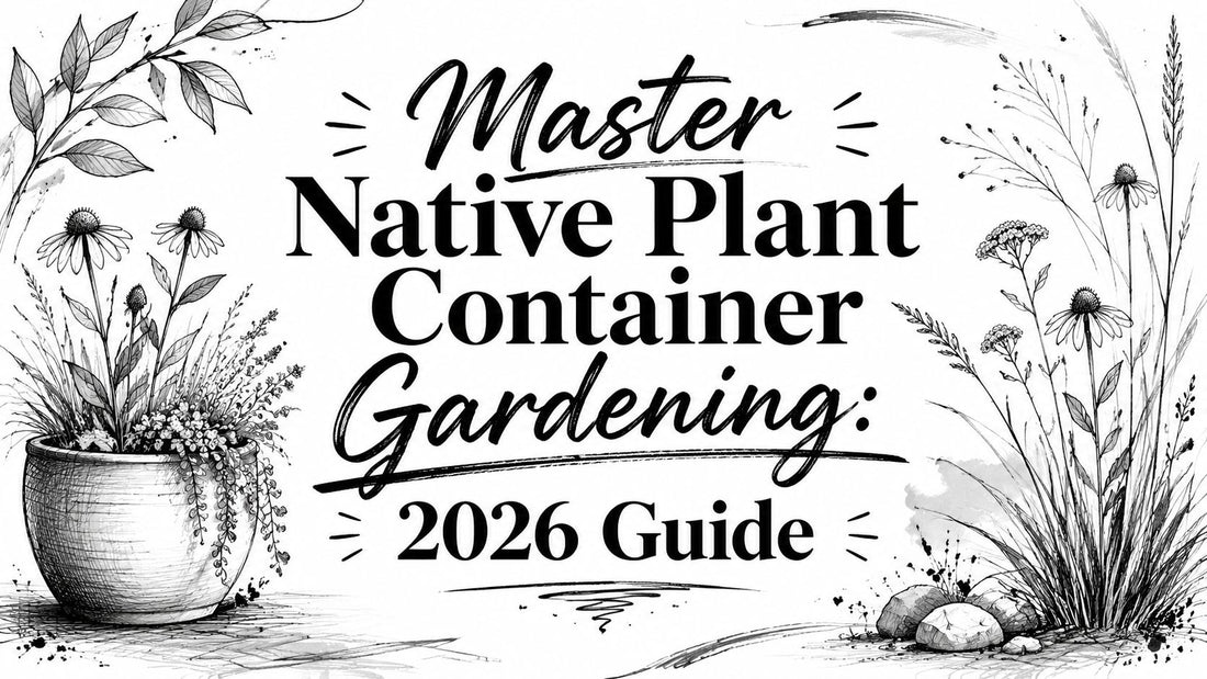 Master Native Plant Container Gardening: 2026 Guide