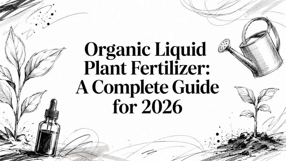 Organic Liquid Plant Fertilizer: A Complete Guide for 2026