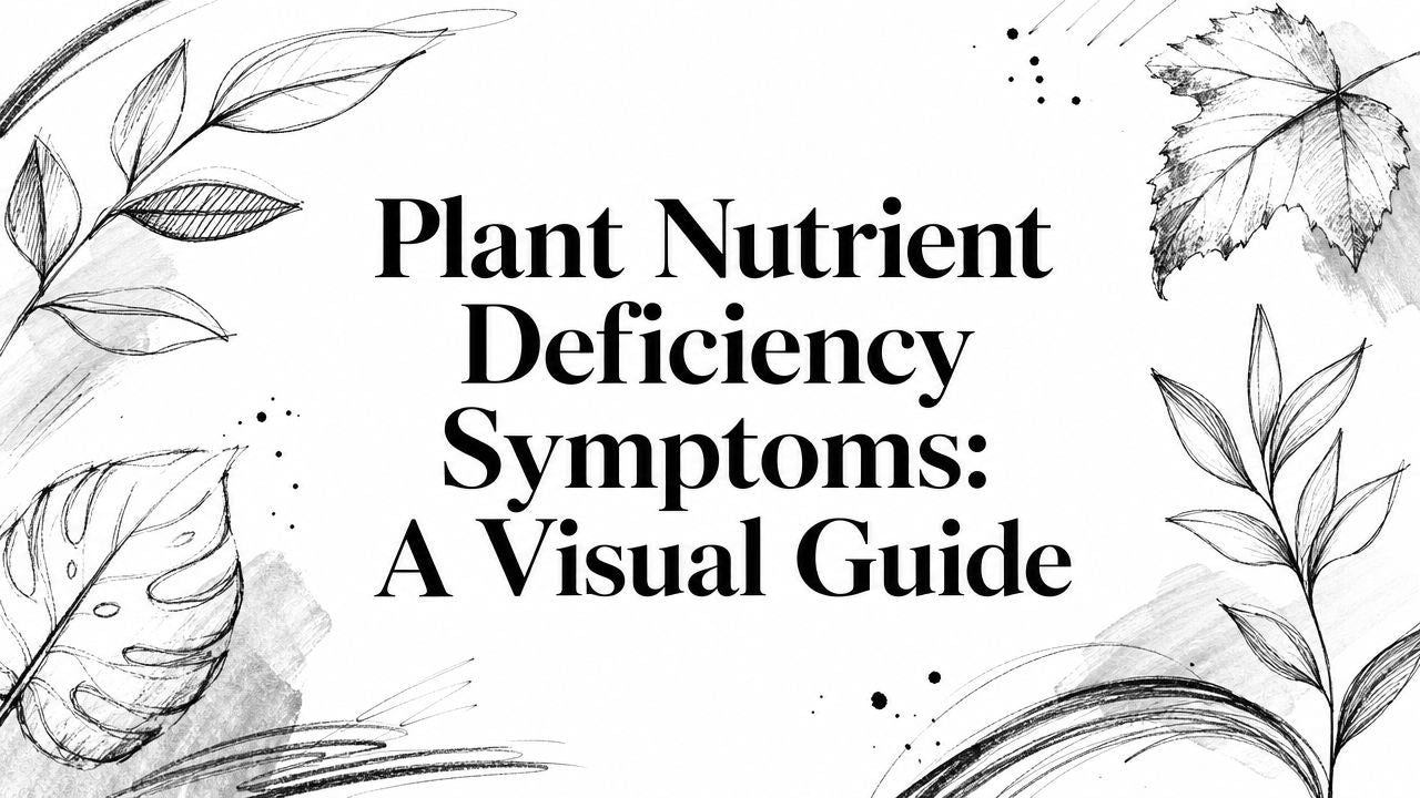 Plant Nutrient Deficiency Symptoms: A Visual Guide