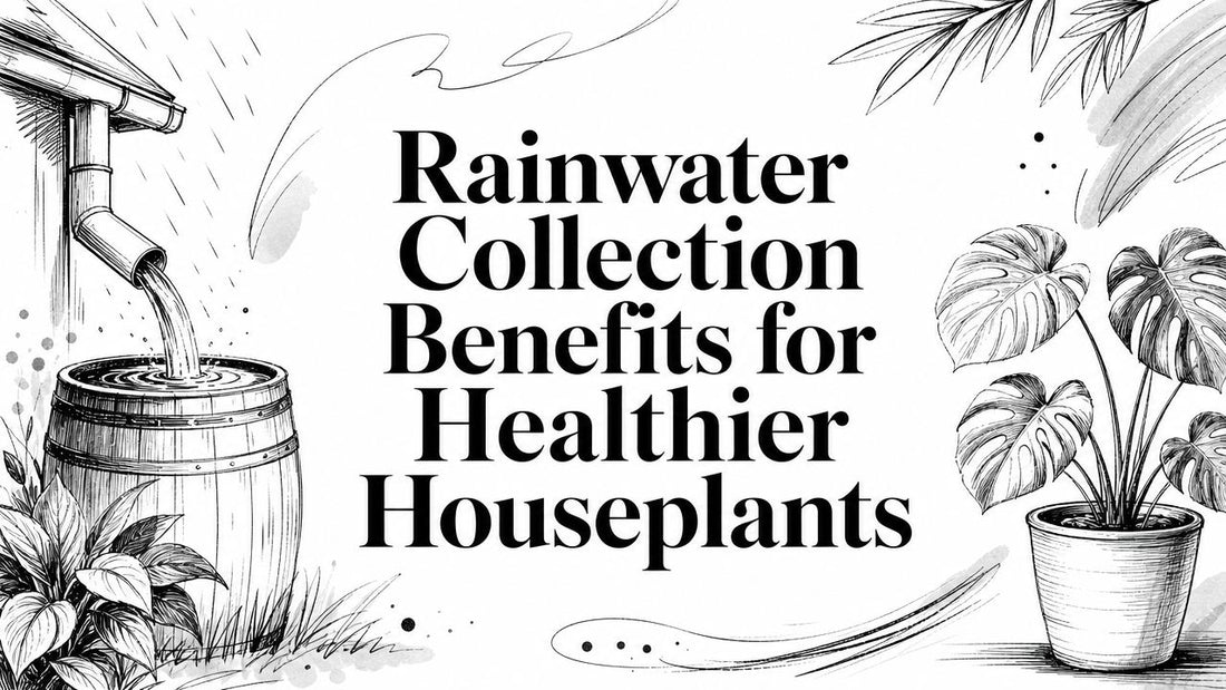 Rainwater Collection Benefits for Healthier Houseplants