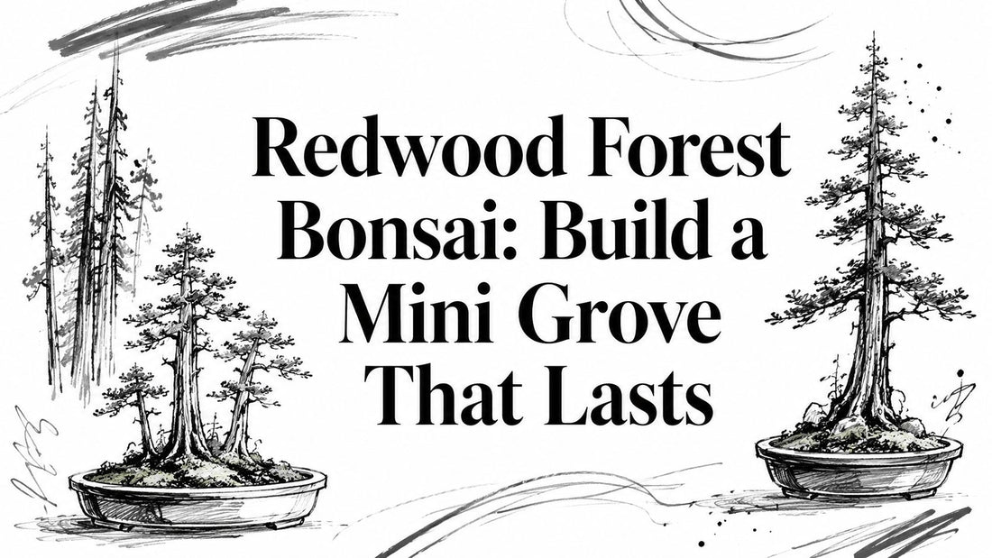 Redwood Forest Bonsai: Build a Mini Grove That Lasts