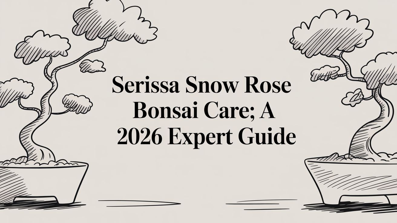 Serissa Snow Rose Bonsai Care: A 2026 Expert Guide