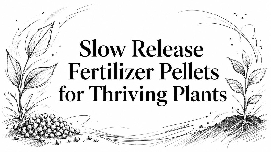 Slow Release Fertilizer Pellets for Thriving Plants