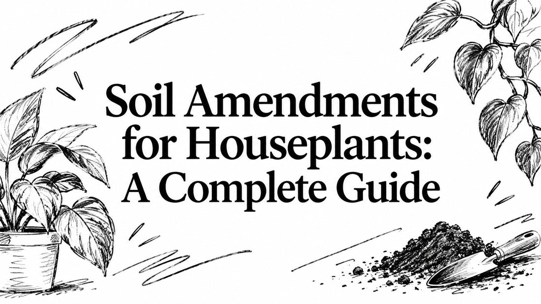 Soil Amendments for Houseplants: A Complete Guide