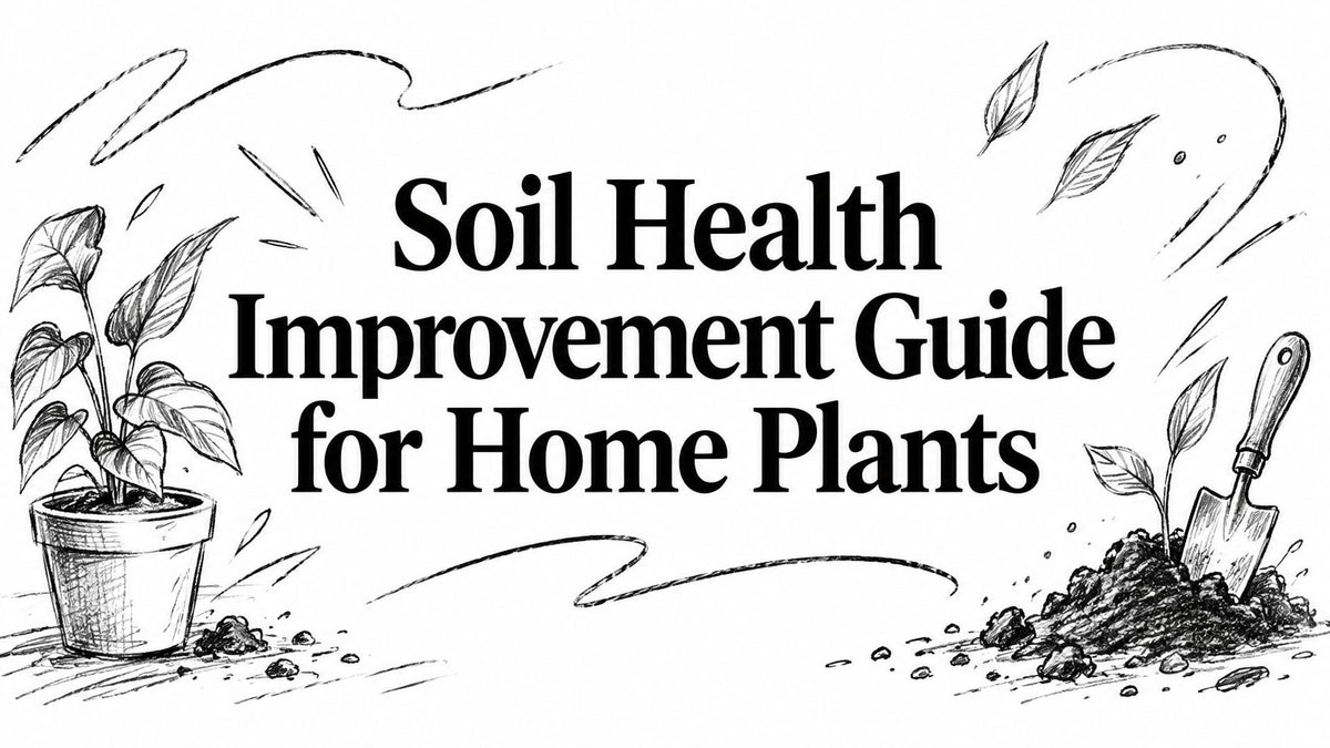 Soil Health Improvement Guide for Home Plants