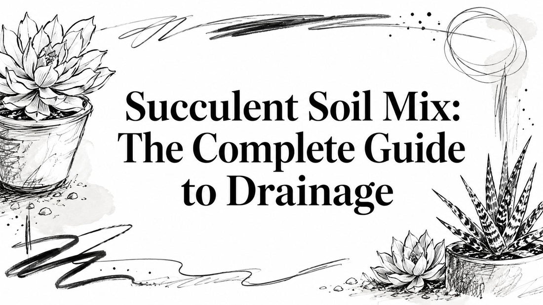 Succulent Soil Mix: The Complete Guide to Drainage
