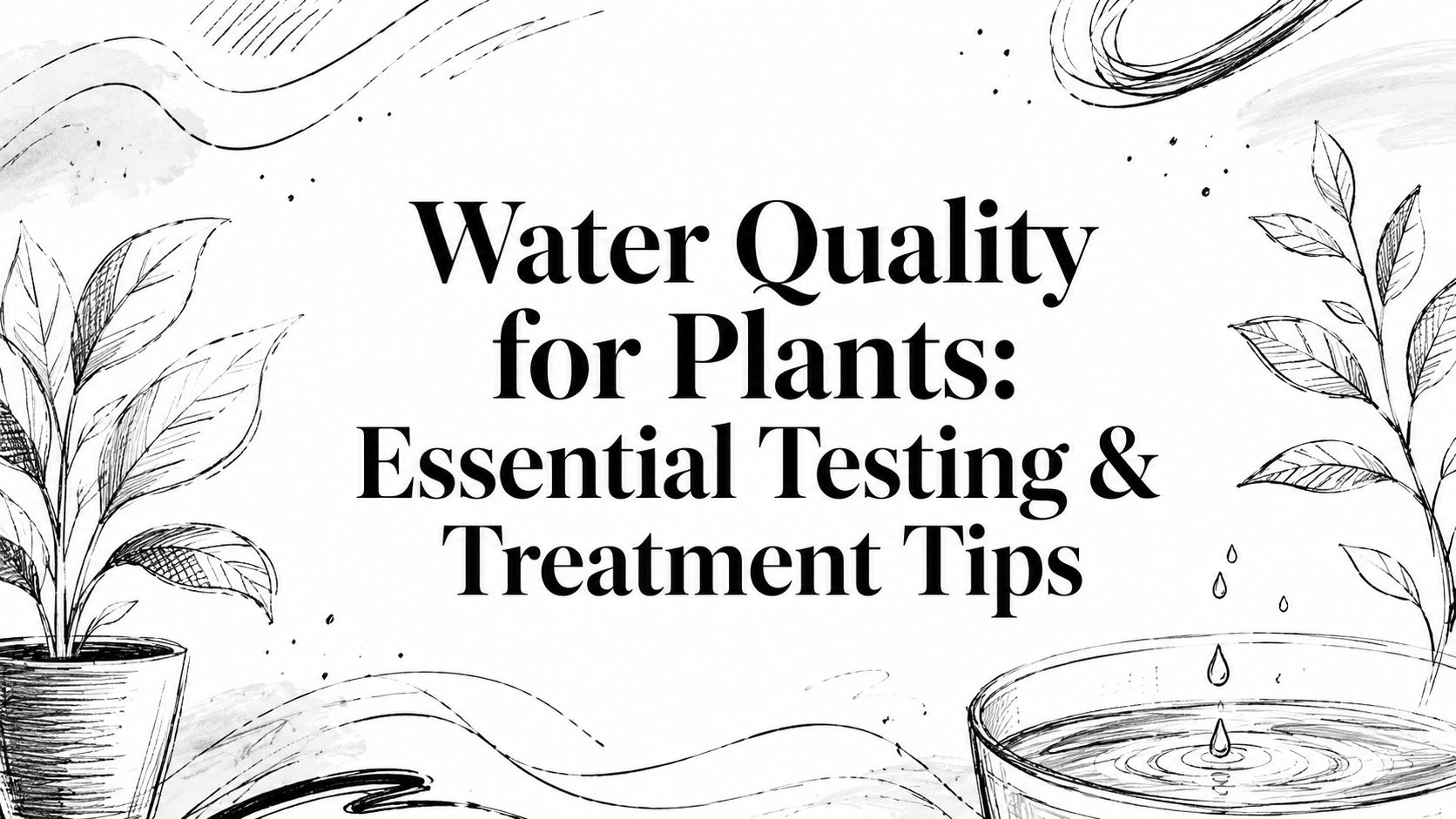 Water Quality for Plants: Essential Testing & Treatment Tips