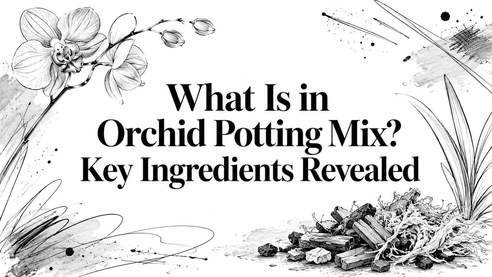 What Is in Orchid Potting Mix? Key Ingredients Revealed