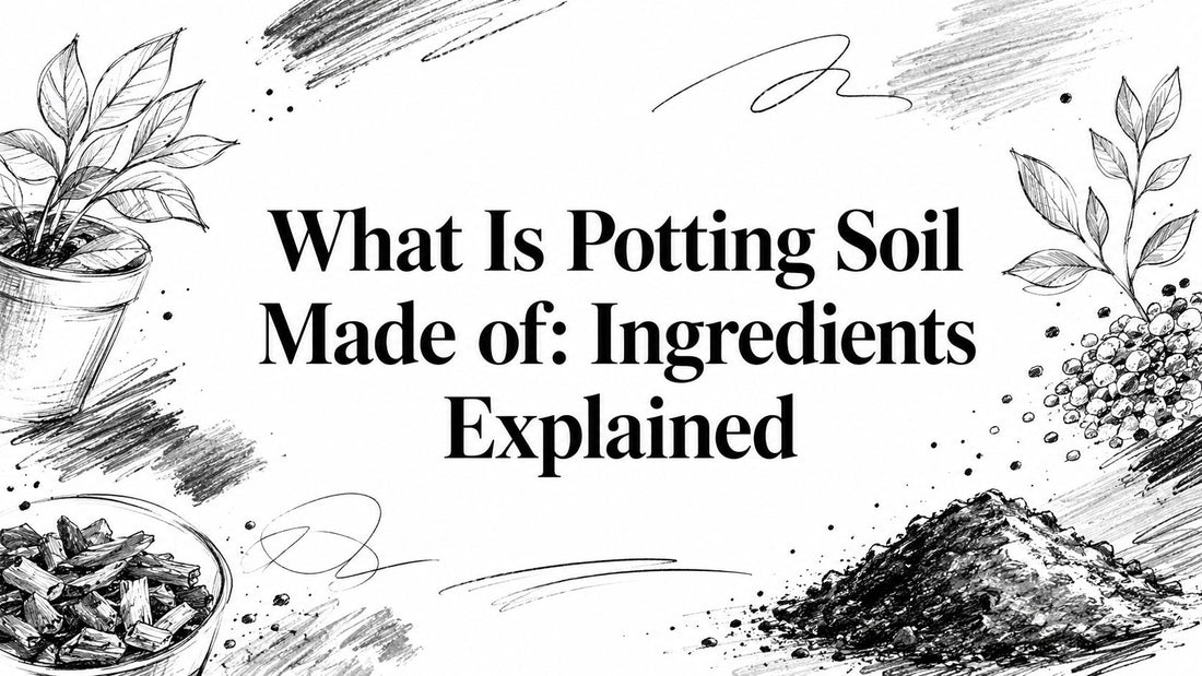 What Is Potting Soil Made of: Ingredients Explained