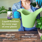 Professional Liquid Zucchini Fertilizer | 5-1-5 Concentrate, Liquid Plant Fertilizer for Garden, Healthy Produce, Good Harvest, Multi-Purpose Blend & Gardening Supplies | 8 oz