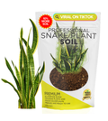 Professional Snake Plant Soil | Large 2.2 Quarts Ready to Use for Snake Plants | Peat Moss, Coco Coir, Perlite, Dolomite
