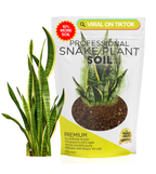 Professional Snake Plant Soil | Large 2.2 Quarts Ready to Use for Snake Plants | Peat Moss, Coco Coir, Perlite, Dolomite