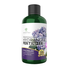 Load image into Gallery viewer, Professional Hydrangea Liquid Fertilizer - Complete 2-5-4 Nutrient Blend Concentrate - 8 oz
