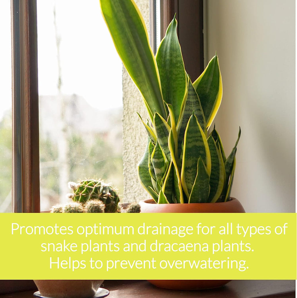 Professional Snake Plant Soil | Large 2.2 Quarts Ready to Use for Snake Plants | Peat Moss, Coco Coir, Perlite, Dolomite