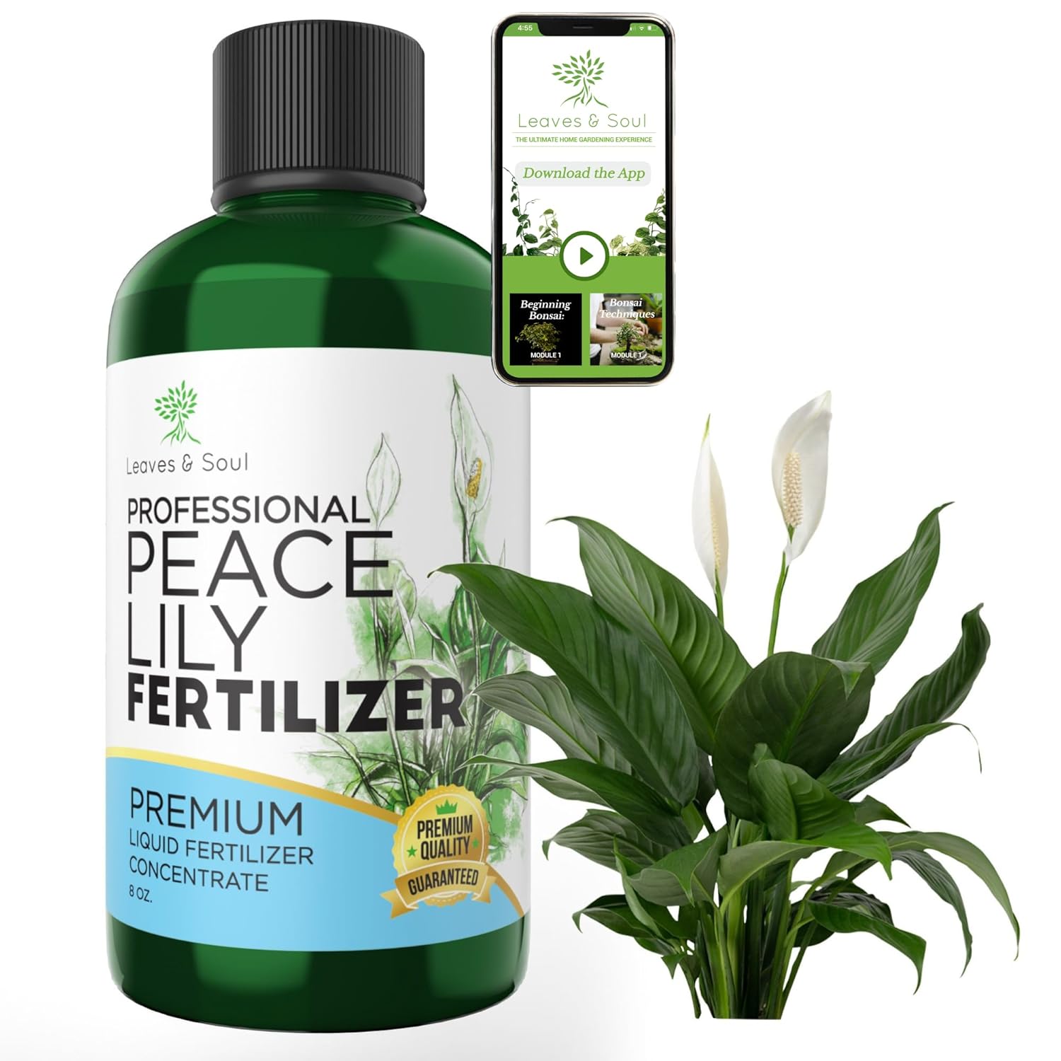 fertilizer for asiatic lilies Professional Liquid Peace Lily Plant Fertilizer – Leaves and Soul