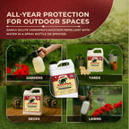VarmiPro Raccoon Repellent Spray Concentrate - 32 fl oz Natural Outdoor Raccoon Deterrent for Yard, Garden, Lawn, Trees, and Plants - Safe for Pets, Animals, Flowers, Shrubs, and Flower Beds