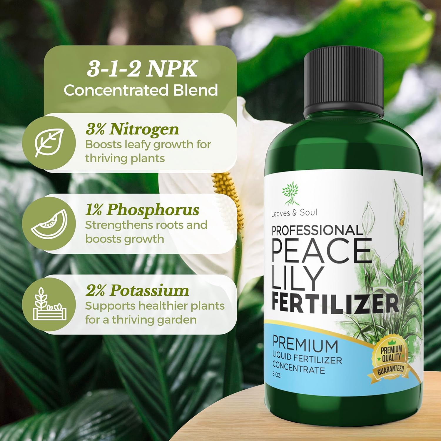 peace lily fungicide Professional Liquid Peace Lily Plant Fertilizer – Leaves and Soul