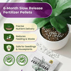 Fiddle Leaf Fig and House Plant Fertilizer Pellets | 16-5-11 Slow Release