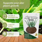Professional Aloe Plant Soil | Pre-Mixed 2.2 Dry Quarts