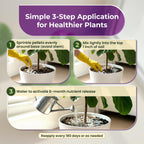 Fiddle Leaf Fig and House Plant Fertilizer Pellets | 16-5-11 Slow Release