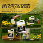 VarmiPro Skunk Repellent Spray Concentrate - 32 fl oz Natural Outdoor Skunk Deterrent for Yard, Garden, Lawn, Trees, and Plants - Safe for Pets, Animals, Flowers, Shrubs, and Flower Beds