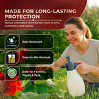 VarmiPro Raccoon Repellent Spray Concentrate - 32 fl oz Natural Outdoor Raccoon Deterrent for Yard, Garden, Lawn, Trees, and Plants - Safe for Pets, Animals, Flowers, Shrubs, and Flower Beds