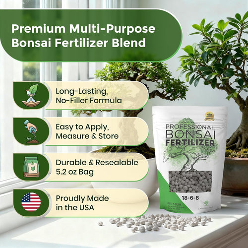 Bonsai Fertilizer Pellets | 18-6-8 Slow Release