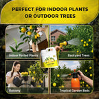 Leaves and Soul Professional Lemon Tree Fertilizer Liquid Concentrate - 6-4-6 Blend for Fruit Tree Fertilizer, Garden - Liquid Plant Food for Lemon Trees in Pots or Outdoors