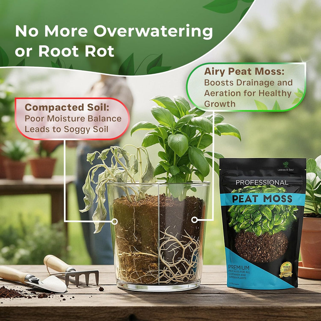 Professional Peat Moss for Container and Garden Plants