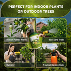 Leaves and Soul Professional Lime Tree Fertilizer Liquid Concentrate - 6-4-6 Blend for Fruit Tree Fertilizer, Garden - Liquid Plant Food for Lime Trees in Pots or Outdoors