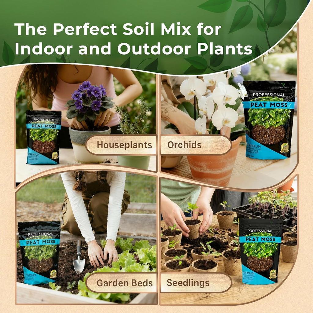 Professional Peat Moss for Container and Garden Plants