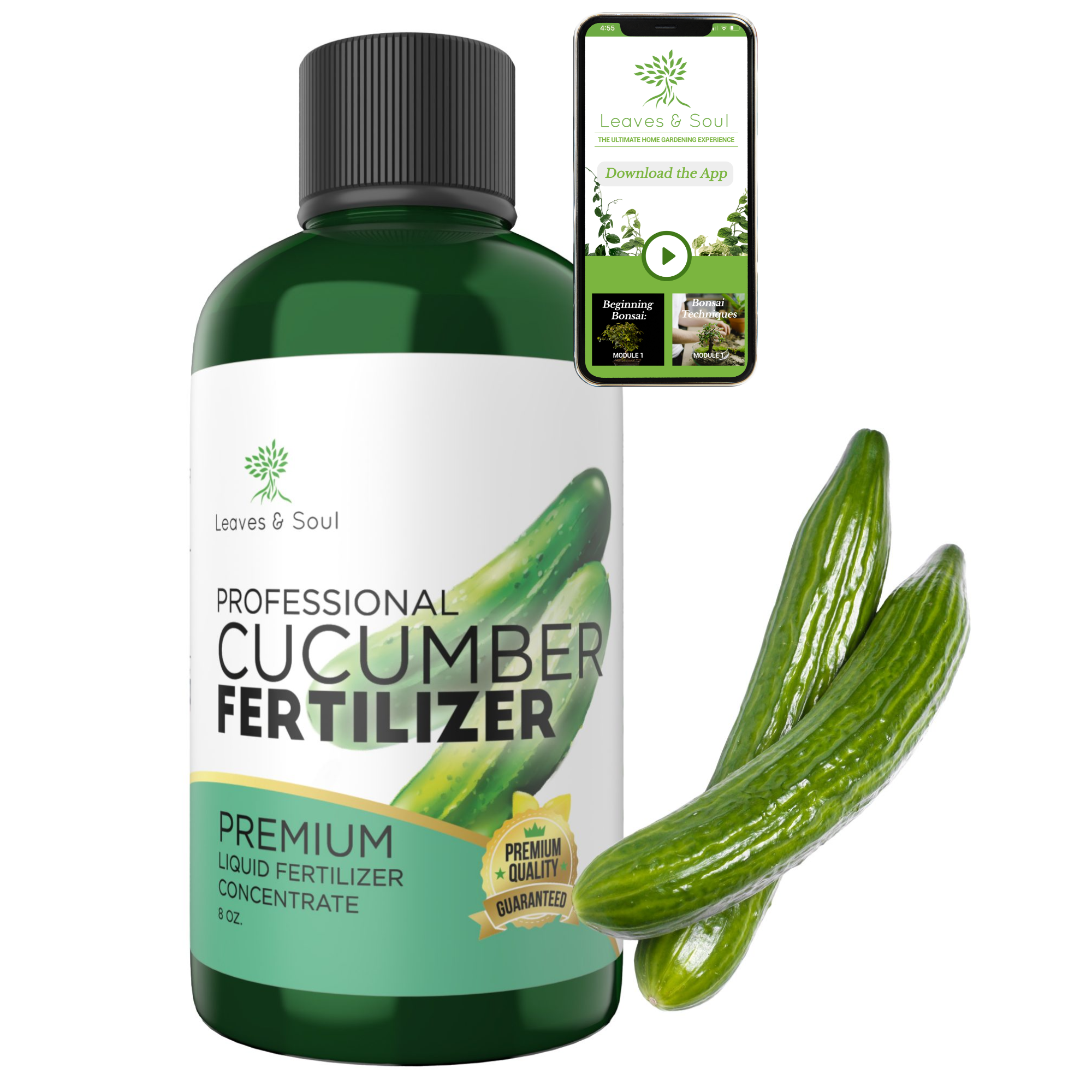 Professional Liquid Cucumber Fertilizer | 5-1-5 Concentrate, Liquid Pl ...