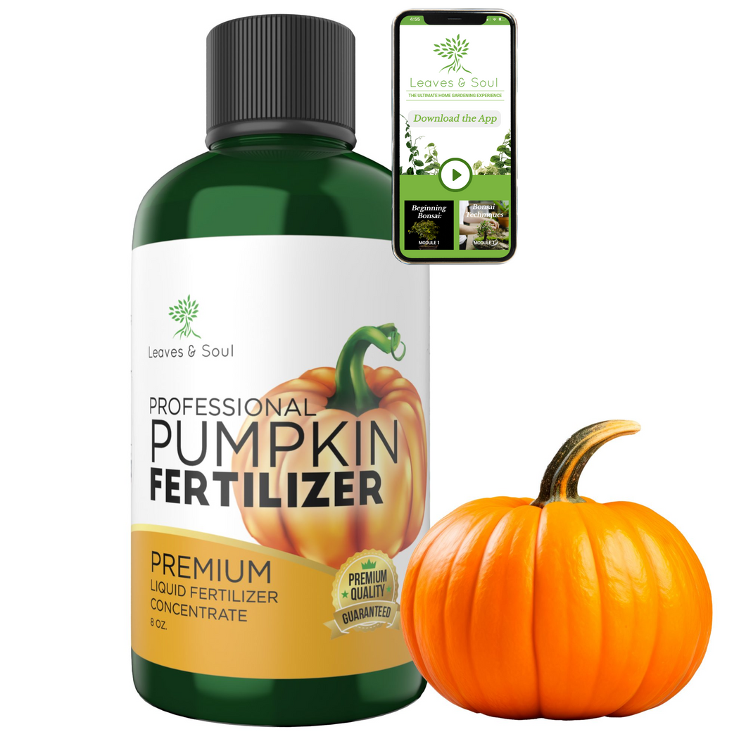 Professional Liquid Pumpkin Fertilizer | 5-1-5 Concentrate, Liquid Plant Fertilizer for Garden, Healthy Produce, Good Harvest, Multi-Purpose Blend & Gardening Supplies | 8 oz