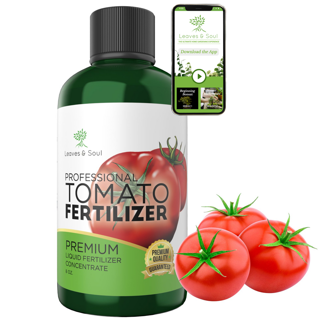 Professional Liquid Tomato Fertilizer | 5-1-5 Concentrate, Liquid Plant Fertilizer for Garden, Healthy Produce, Good Harvest, Multi-Purpose Blend & Gardening Supplies | 8 oz